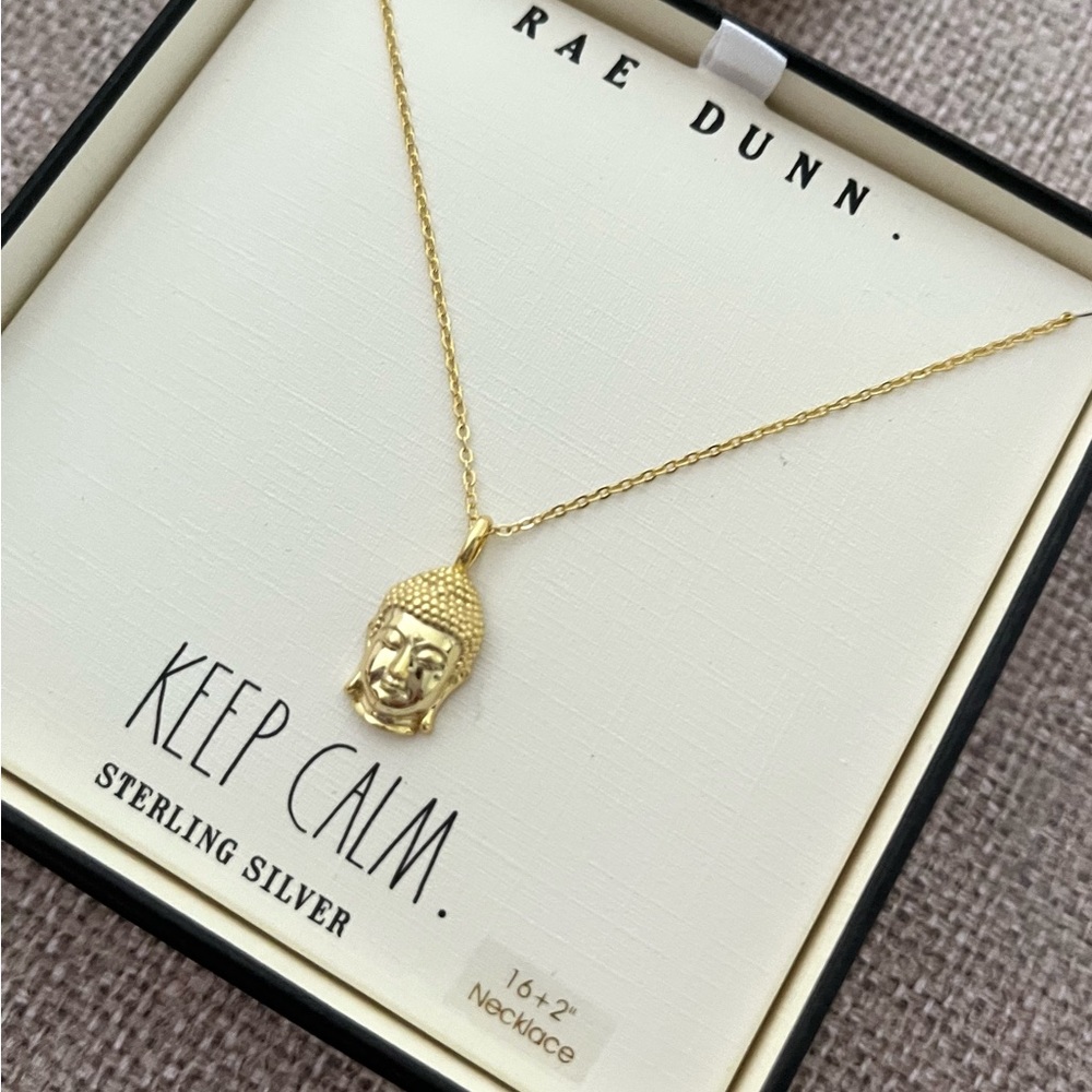 Rae Dunn ~ Keep calm necklace